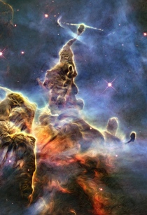 Hubble captures view of “Mystic Mountain”