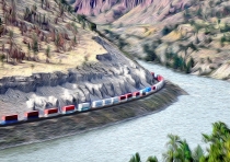 Yakima Canyon Train